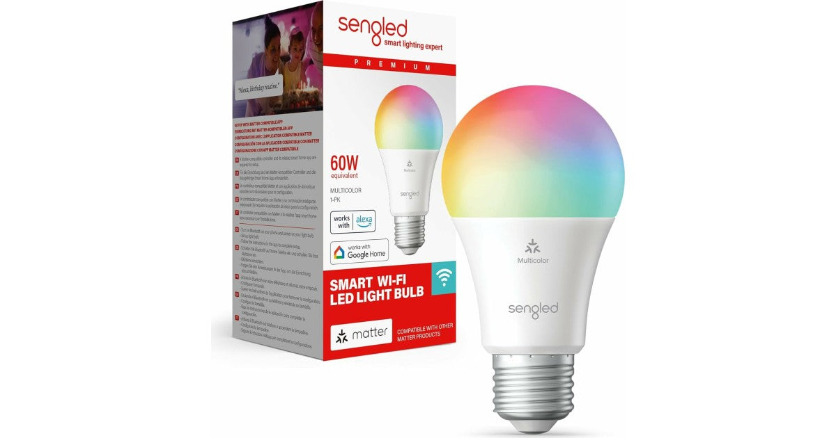 Sengled Matter Smart-LED E27 800 lm RGB