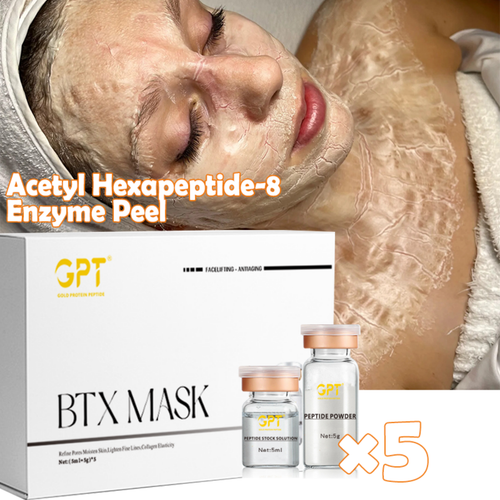 Koreanische Peptid-Enzym Gesichtsmaske – Hexapeptid-8, 5× – Kosmetik bei Handelskontor