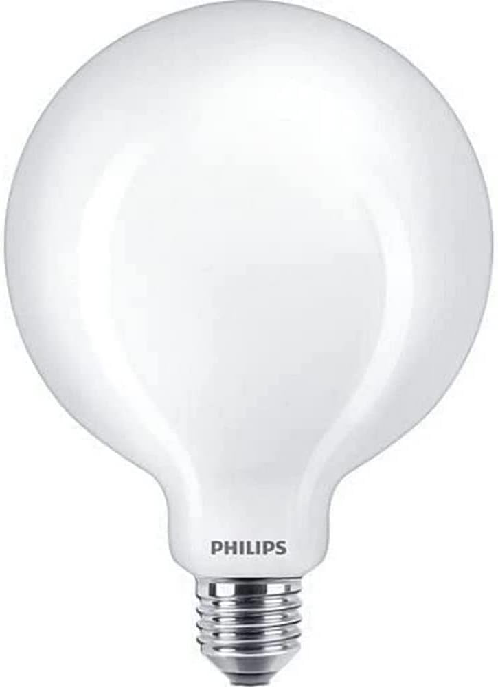 PHILIPS LED Classic E27 Lampe, 100 W, matt, Globeform, neutralweiß, Weiß | Geprüfte B-Ware
