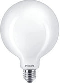 PHILIPS LED Classic E27 Lampe, 100 W, matt, Globeform, neutralweiß, Weiß | Geprüfte B-Ware