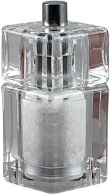 Bisetti Salzmühle aus Acryl – Transparent | Geprüfte B-Ware