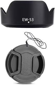 Komet EW53 Gegenlichtblende und Objektivdeckel 49 mm für Canon