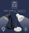BEL AIR HOME ICARO LED-Schreibtischlampe – verstellbar, Schwarz | Geprüfte B-Ware