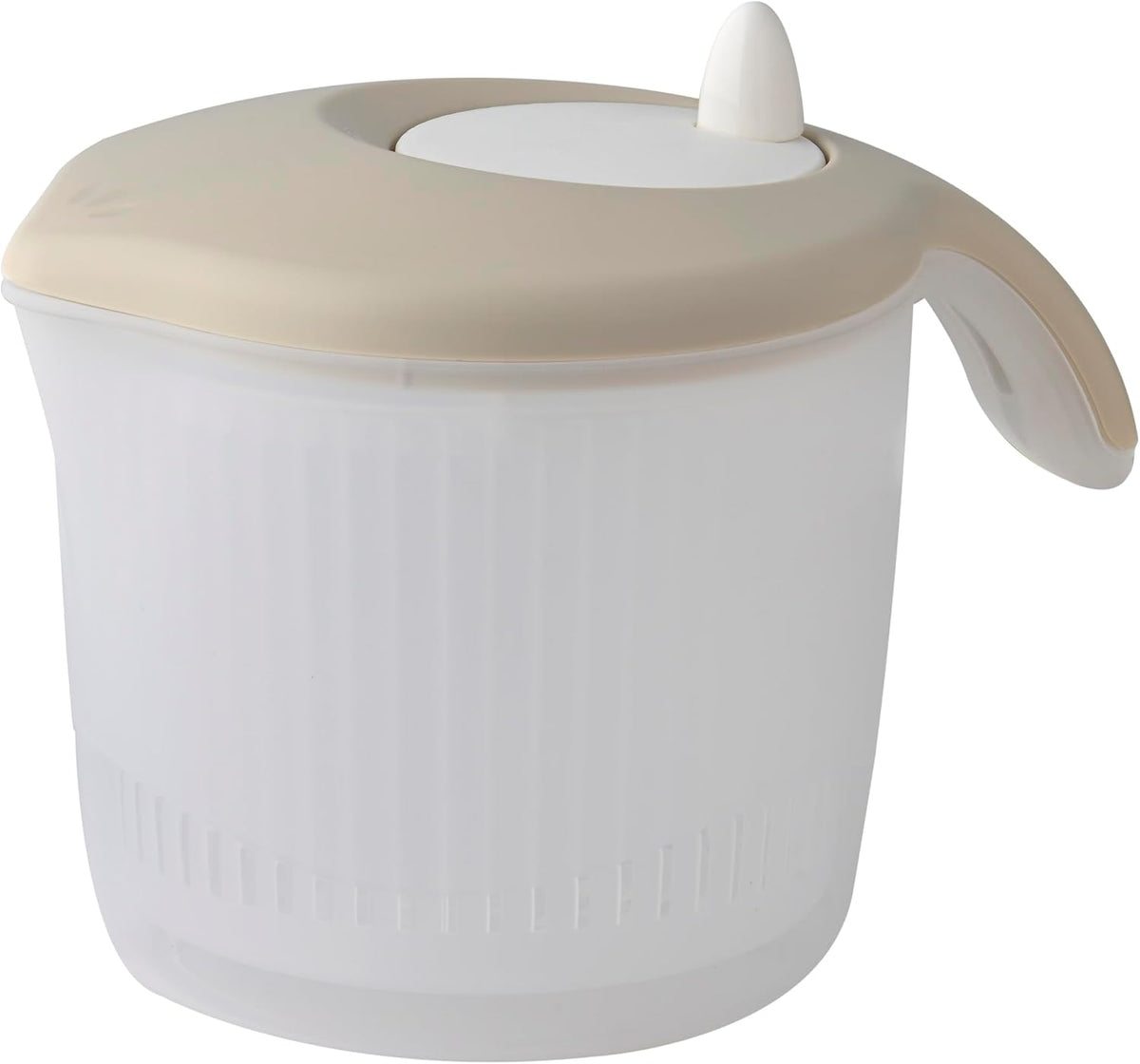 Biesse P636/17 Salatschleuder 3 l – kompakt, Beige | Geprüfte B-Ware