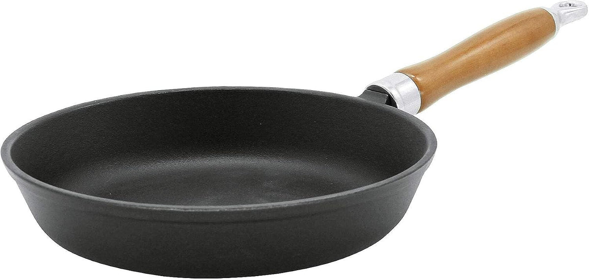 Karl Krüger Vulcan Gusseisenpfanne 24 cm – Rot/Schwarz | Geprüfte B-Ware