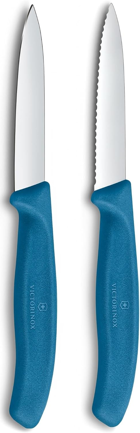Victorinox Swiss Classic Gemüse- und Schälmesser – Blau | Geprüfte B-Ware