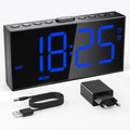 Diboniur Digitalwecker mit 2 Alarmen, USB und Snooze | Geprüfte B-Ware
