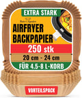 COSORI Backpapier Heißluftfritteusen 4,5-6l