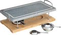 Artesà Heißer-Stein-Grill 41,5 × 22 × 15 cm – Marmor und Holz