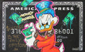 Money Maker Pop-Art Kunstdruck mit Karten- und Comic-Elementen im Luxus-Stil