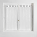 Douceur d Interieur Bommel-Vorhang-Set mit Schlaufen,…