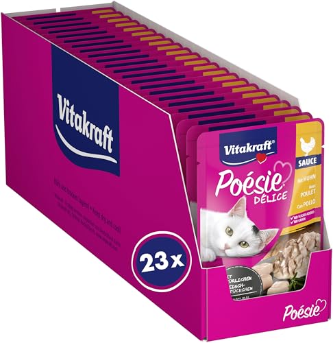 Vitakraft Poésie Délice, comida húmeda para gatos, comida húmeda… – Tierbedarf bei Handelskontor