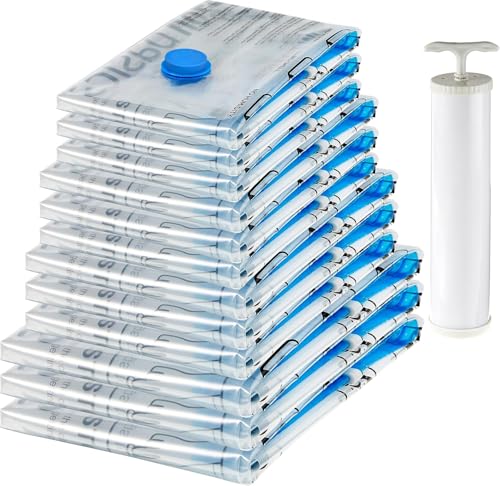 Amazon Basics Vakuumbeutel 12er-Set, mit Ventil