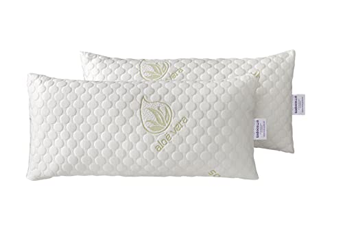 Todocama viskoelastisches Kissen Aloe Vera, 2x70 cm, mittelfest…