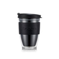BODUM Joycup Reisebecher 0,25l Schwarz, B-Ware Amazon-Retoure