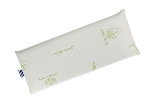 Todocama viskoelastisches Kissen, Aloe Vera, Reissverschluss, 70 cm
