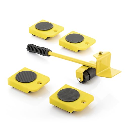 InnovaGoods HeavEasy Möbelheber- und Transport-Set, 5-teilig