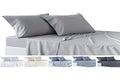 Todocama Bettwaesche-Set 4-teilig, Spannbettlaken + Oberlaken + 2…