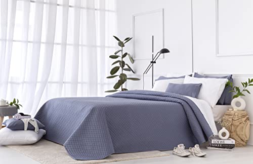 Todocama Tagesdecke Pique, Mikrofaser extra weich, 230x260 cm,…