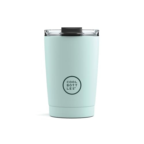 Cool Bottles Vaso Termico Pastel Sky 330ml Edelstahl, B-Ware