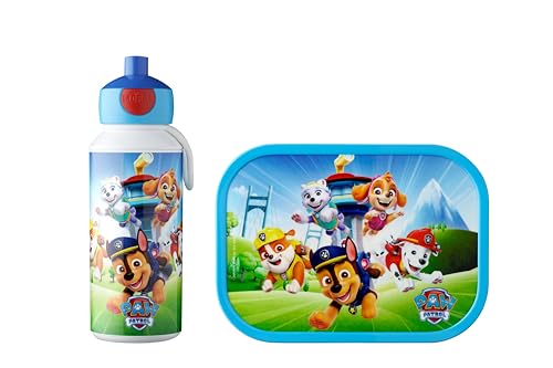 Mepal Pausenset Campus 'Paw Patrol', Flasche 400 ml + Box 750 ml