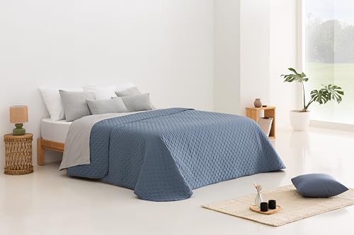 Todocama Tagesdecke Sternendesign, Mikrofaser extra weich, 180x260…