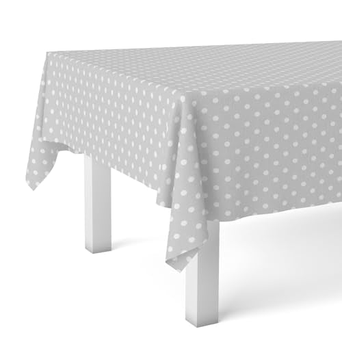 Martina Home Mantel Hule MOTAS Gris 200X140 – Haushalt & Küche bei Handelskontor