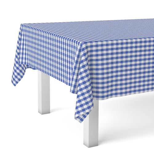 Martina Home Mantel Hule Vichy Azul Redondo – Haushalt & Küche bei Handelskontor