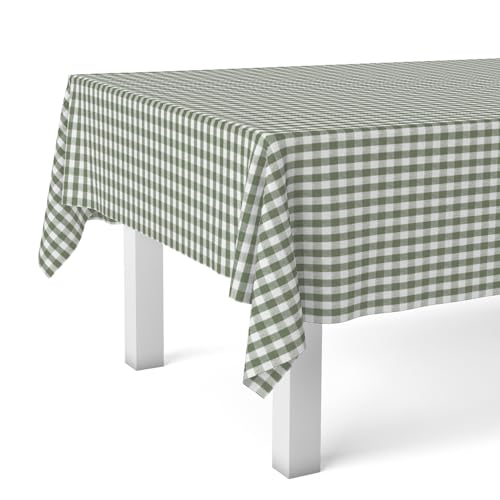 Martina Home Mantel Hule Vichy Verde 180X140 – Haushalt & Küche bei Handelskontor