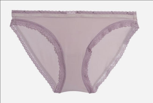 Calvin Klein Damen Slip mit Spitze – Rosa (S) | CK94-0Z8C6B