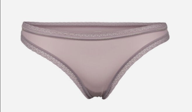 Calvin Klein Damen Slip mit Spitze – Rosa (S) | CK94-0Z8C6B