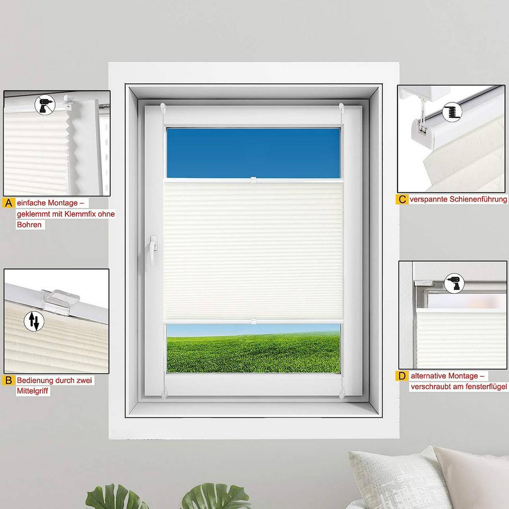 klemmhalter am fensterflügel – montage ohne bohren
