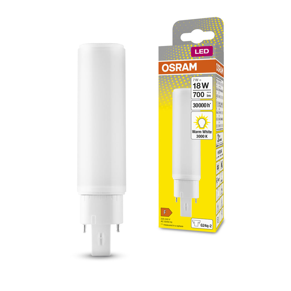 OSRAM DULUX D/E LED G24q-2, 7 W, 770 lm, 4000 K | Geprüfte B-Ware