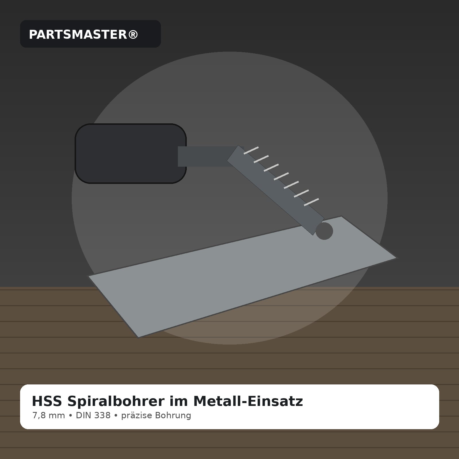 HSS Spiralbohrer 7,8 mm Lifestyle