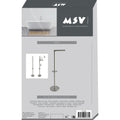 MSV freistehender Toilettenpapierhalter 15 × 60 × 15 cm | Geprüfte B-Ware