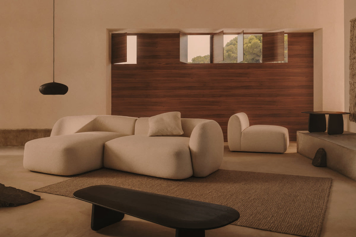 Martina Home Diamond Sofaschoner 3-Sitzer XL Beige