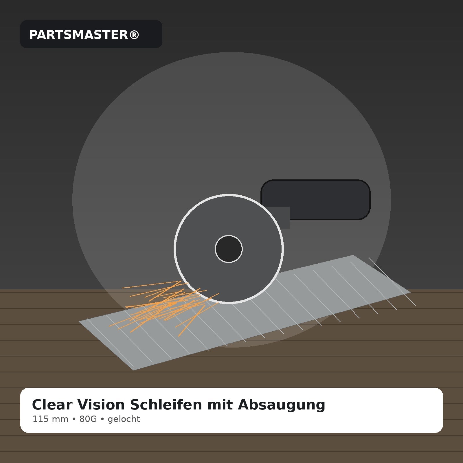 PARTSMASTER Clear Vision 115 mm Lifestyle