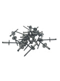 Nieten-Set 50 Stk. 60,3–66,7 mm – Kombi aus Alu-Hohlnieten & Stahl-Blindnieten
