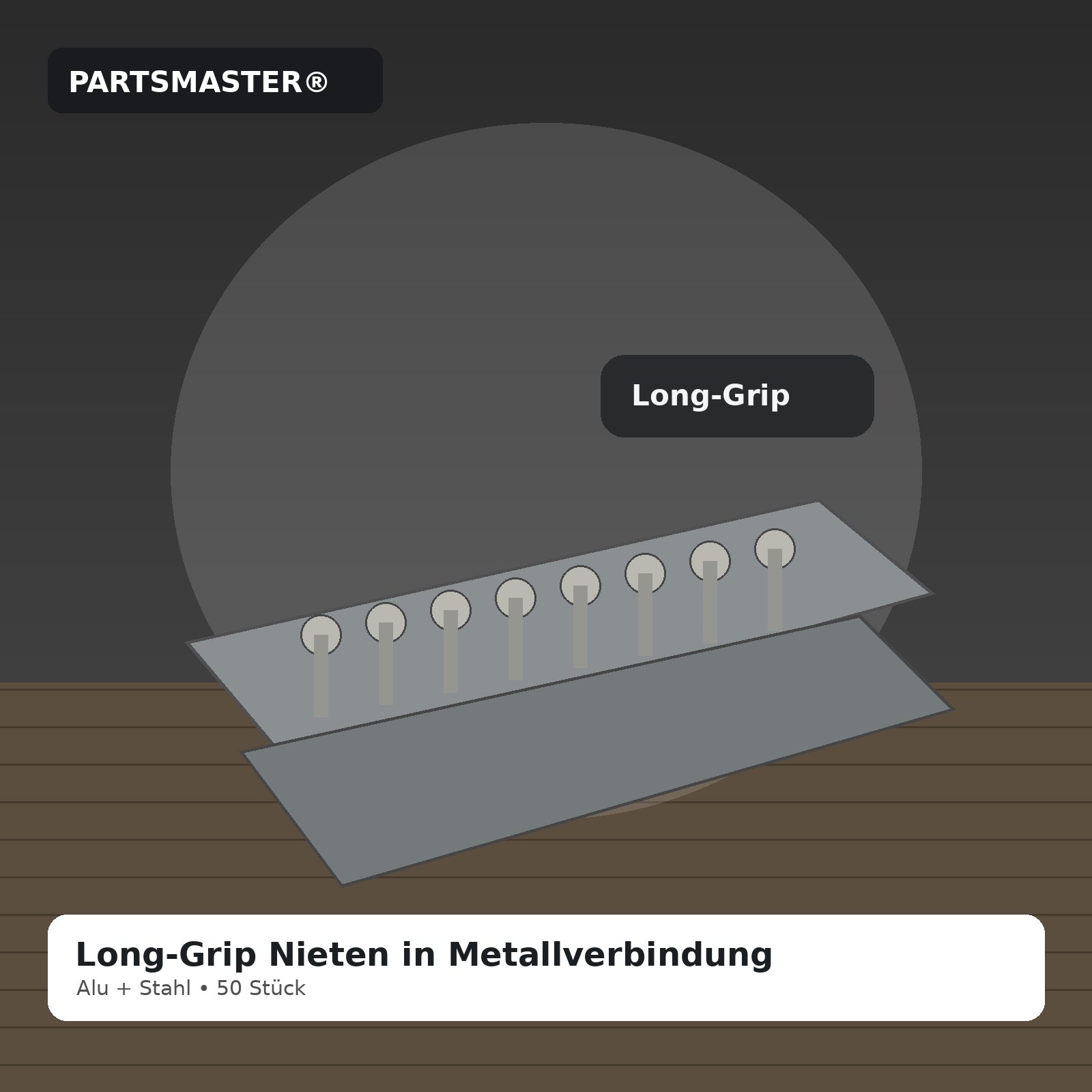 PARTSMASTER Nieten Set Lifestyle
