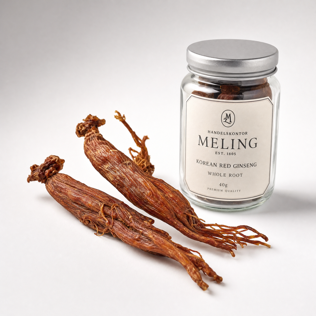 Roter Ginseng – 6 Jahre gereift, ganze Wurzel – Feinkost & Gewürze bei Handelskontor
