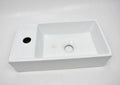 VCM Waschbecken 41 × 22 × 10,5 cm – Weiß | Geprüfte B-Ware