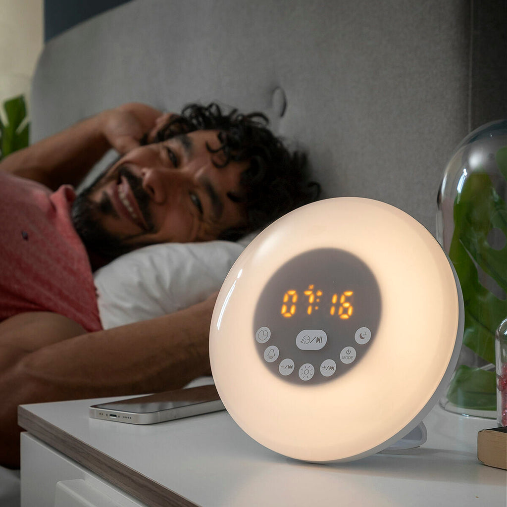 InnovaGoods Sunrise Wecker Bluetooth RGB